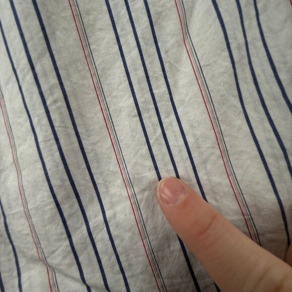 Gitman Bros Tom Wade USA Button Up Shirt Long Sleeve Striped Colorful 15.5 34 - Picture 12 of 16